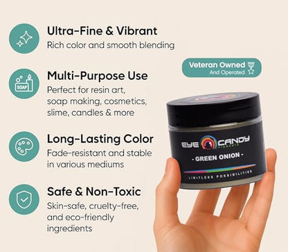 Pigments Premium Green Mica Powder
