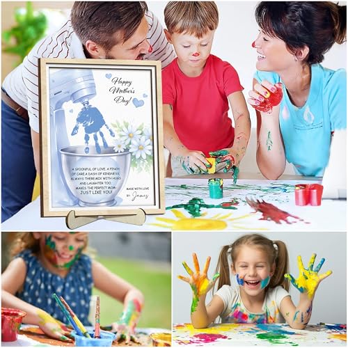 Personalized Mothers Day Handprint Sign