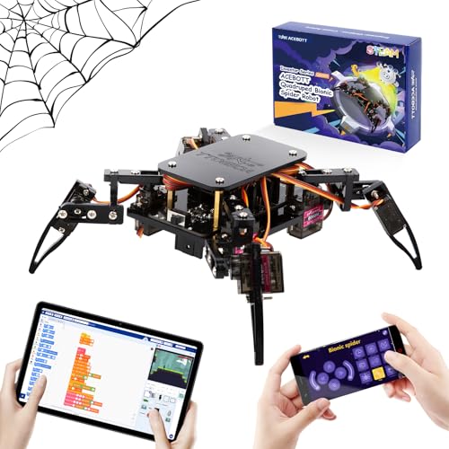 Science Kits Spider Robot Building Kit STEM Crawling Robot Gifts for Kids Boys Ages 8
