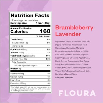 Brambleberry Lavender Fiber Bars (21.6 Ounce)
