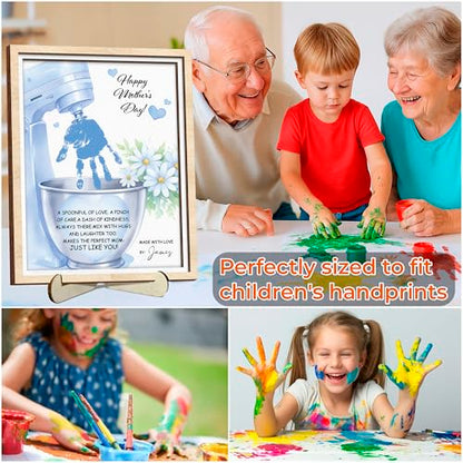 Personalized Mothers Day Handprint Sign