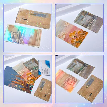 60 Sheets Holographic Laminate Sheets (60 Count)