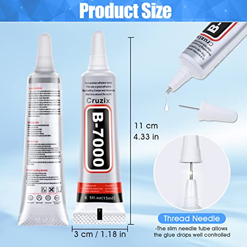 B 7000 Glue Clear for Rhinestone Crafts