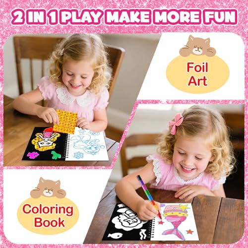 Foil Art Party Favors for Kids (24 Count)