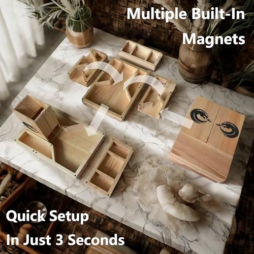 Wooden Dice Tower