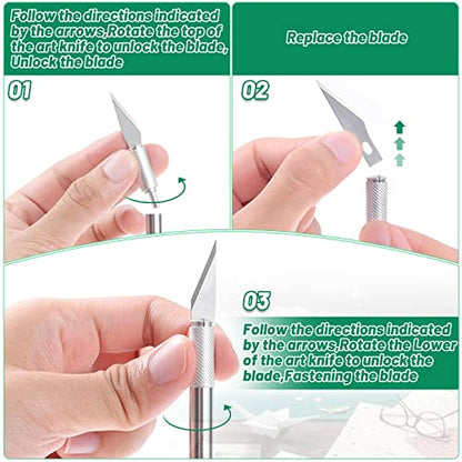Exacto Knife with Hobby Mat for Crafts