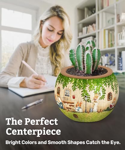 3D Puzzle Planter