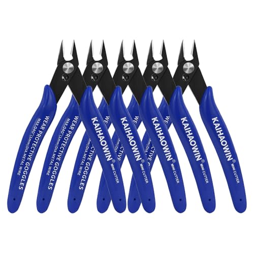 Micro Wire Cutters with Spring (5 Count)