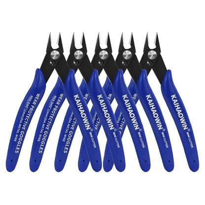 Micro Wire Cutters with Spring (5 Count)