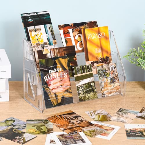 Upgraded 3 Tier Acrylic Card Display Stand