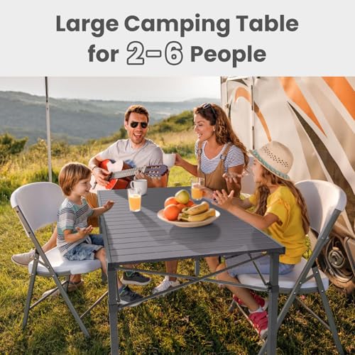 46.4" Large Camping Table for 2