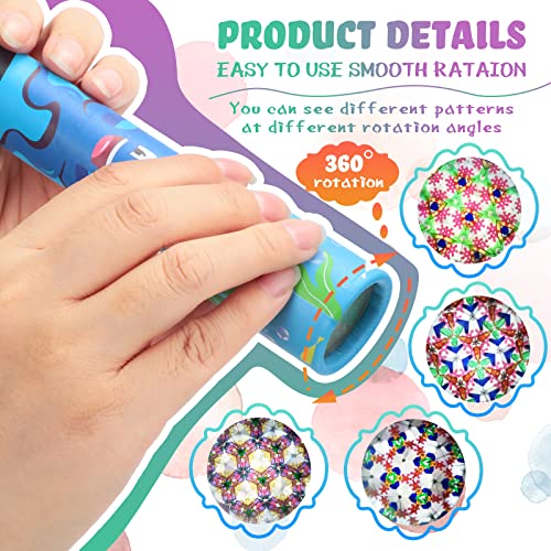 30 Pcs Valentines Day Kaleidoscopes Party Favors Vintage Mini Kaleidoscope Party Favor Educational Toy for Kids Return Gifts School Classroom Prizes Goodie Bag Fillers (30 Count)