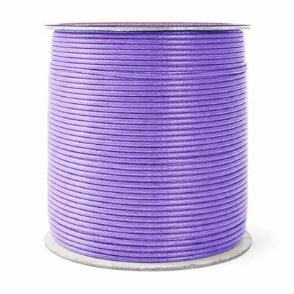 1.5mm Lavender Waxed Cord