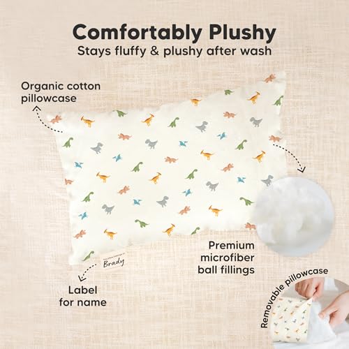 Mini Toddler Pillow with Pillowcase