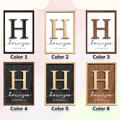 Personalized Family Name Sign