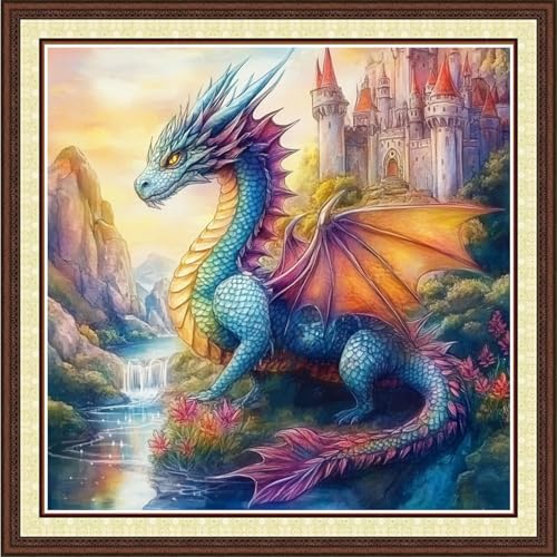 Counted Cross Stitch Kits for Adults Full Range of Cross Stitching Embroidery Unprinted Pattern for Beginners