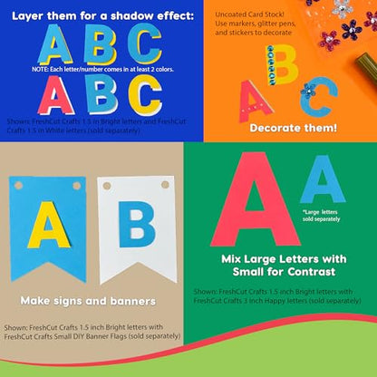 1.5 Inch Bulletin Board Letters & Numbers