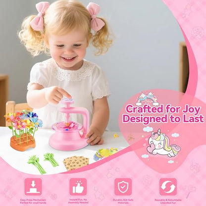 Flower Press Toy Accessories for Kids