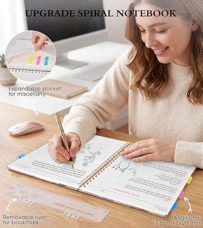 Spiral Notebook Journal 8.5” x 11”
