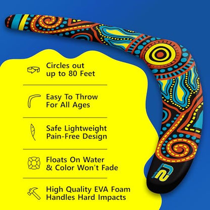 Outdoor Flying Boomerang Toy for All Ages