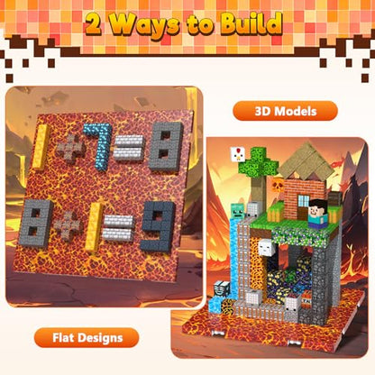 8PCS Magnetic Blocks Base Plates for Kids