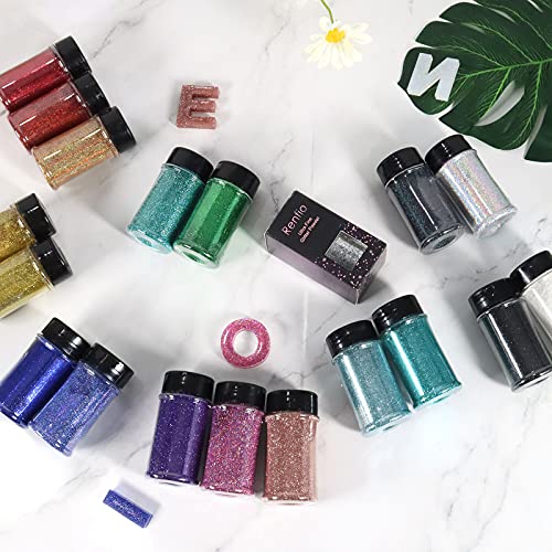 Ultra Fine Glitter Powder Metallic Resin Glitter 2.11 Oz
