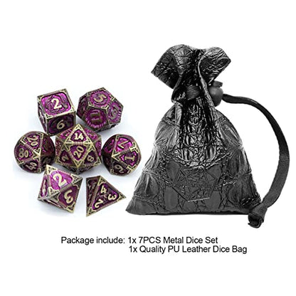 Metal DND Dice Set
