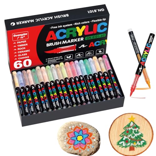 Acrylic Paint Markers (60 Count)