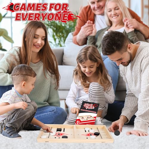 Large Fast Classic Slingshot Puck Game