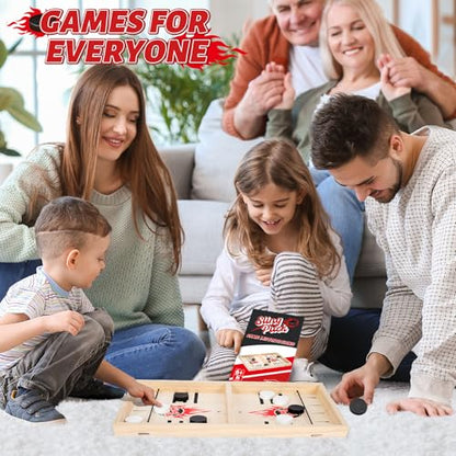 Large Fast Classic Slingshot Puck Game