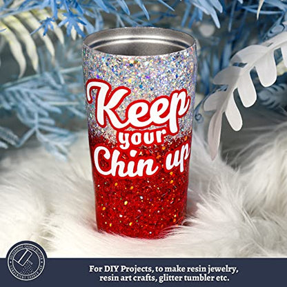 Red Glitter 160g (5.64 Ounce)