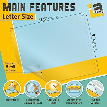 Matte Thermal Laminating Pouches