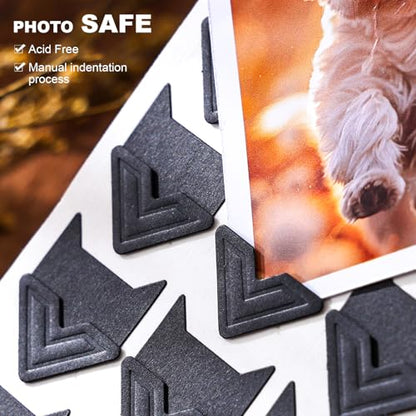 360 Pcs Photo Corners Self Adhesive