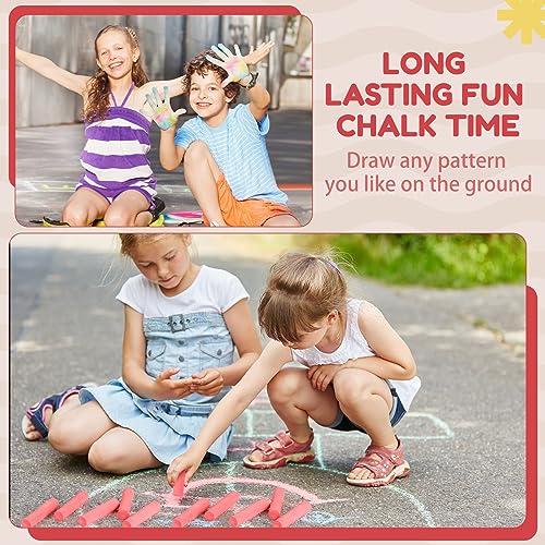 Jumbo Sidewalk Chalk for Kids Outdoor