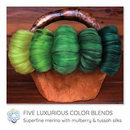 MERINO SILK LUXE Tonal Designer Blend. Superfine Merino
