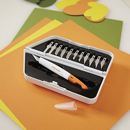 Easy Change Precision Craft and Utility Knife Set with 12 Blades