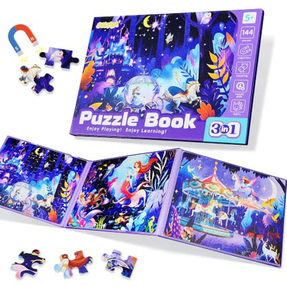 Princess Magnetic Puzzles for Girls 4