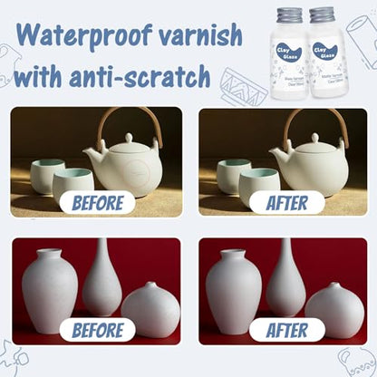 Air Dry Clay Glaze