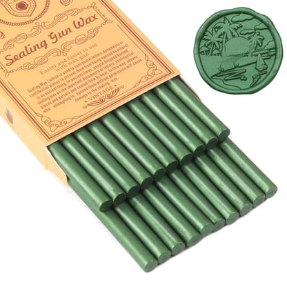 Pine Green Sealing Wax Sticks