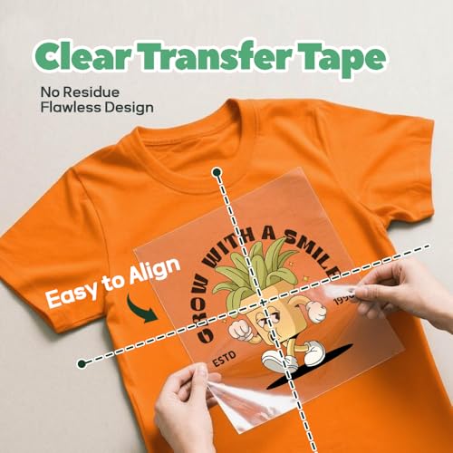 Heat Transfer Mask & Heat Transfer Paper for Dark Fabric (20 Count)