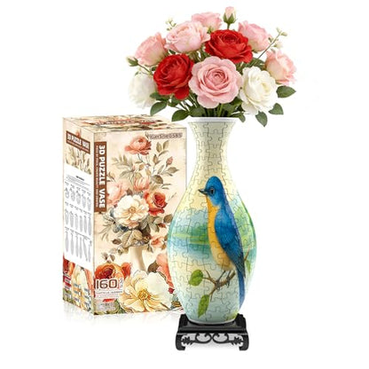3D Puzzles Vase for Adults (160 Count)