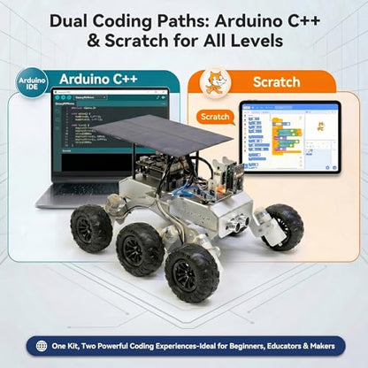 GalaxyRVR Mars Rover STEM Kit for Arduino
