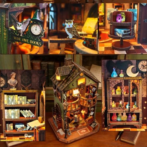 Book Nook DIY Miniature House Kit