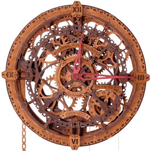 Steampunk 3D Puzzle Clock