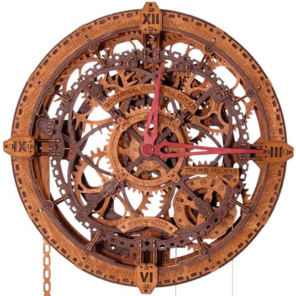 Steampunk 3D Puzzle Clock