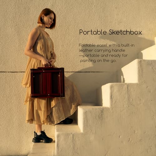 Portable Tabletop Easel for Painting
