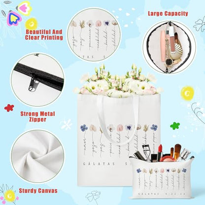 Spanish Floral Canvas Bags