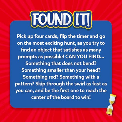 Found It Scavenger Hunt Board & Card Game for Kids