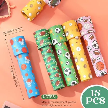 15 Pcs Classic Kaleidoscopes Kids Birthday Party Favor Old Fashioned Vintage Educational Toys Stocking Stuffers Goodie Bag Fillers for Classroom School Return Gifts Carnival Prizes (15 Count)