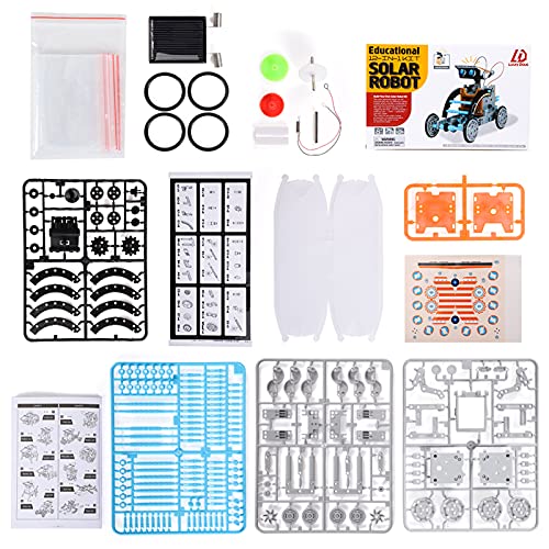 12-in-1 Solar Powered Robot Building Kits Toys for Boys Ages 8-13, STEM Kit Gifts for Kids 8 9 10 11 12 13 Years, DIY Educational Science Building Set Gifts for Teenagers (190+ Pieces)